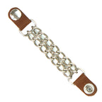 Hot leathers Crazy Horse Brown Vest Extender VXC6002