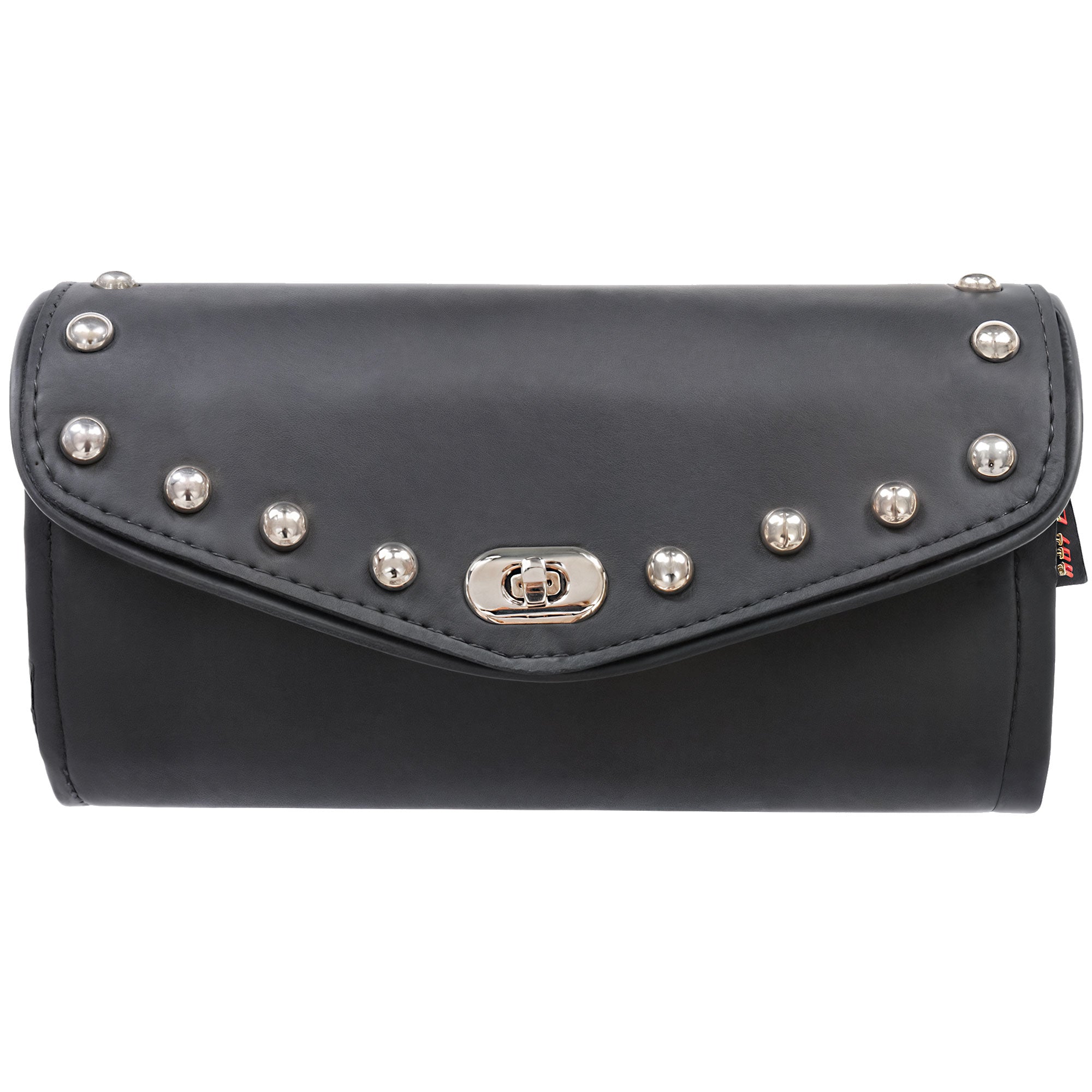 Hot Leathers WDA1002 PVC Windshield Bag with Stud Detail 10X5X3