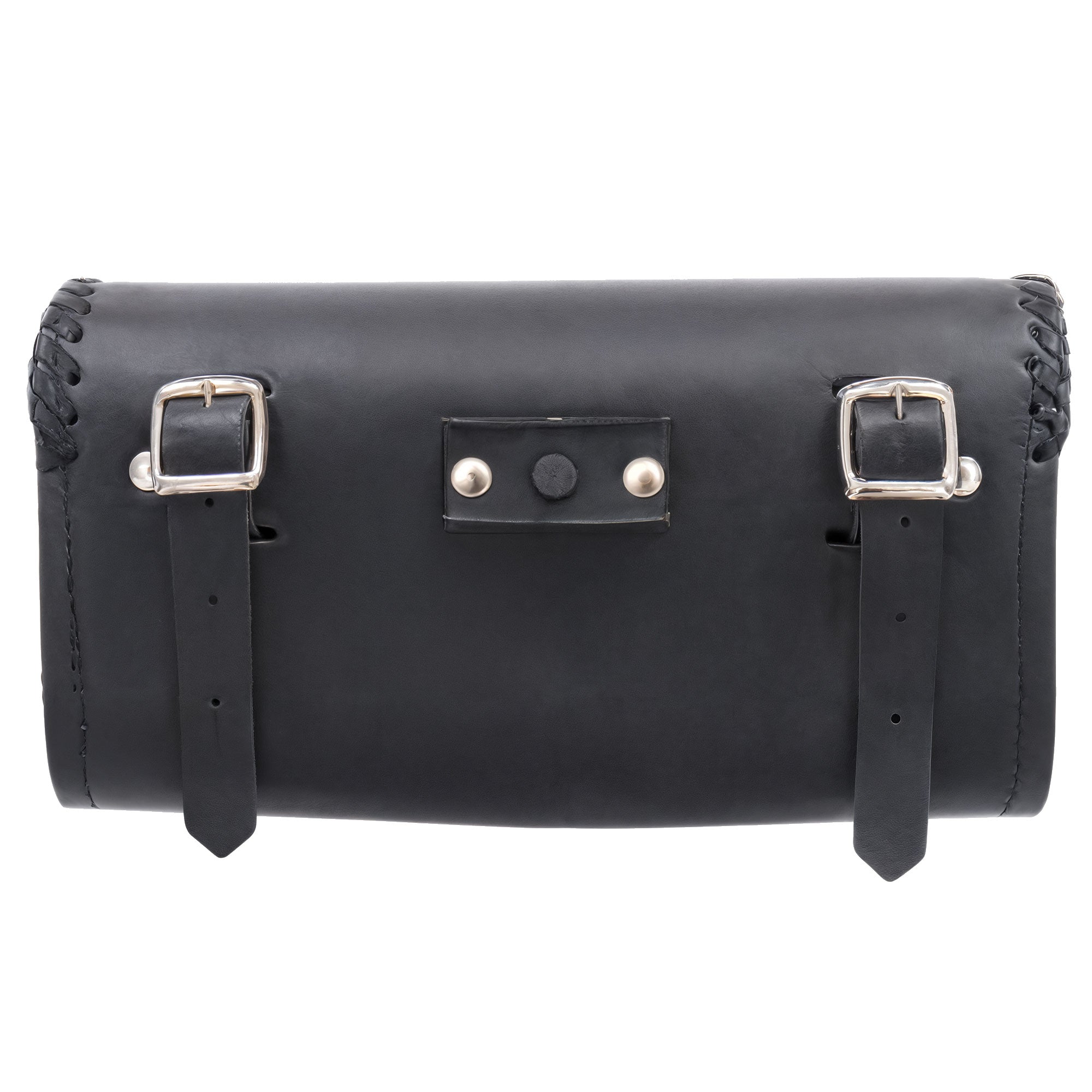 Hot Leathers WDA1003 PVC Medium Windshield Bag with Laced Detail 10X5X3