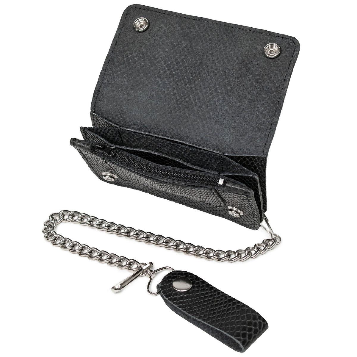 Hot Leathers WLF1009 Bifold Black Diamond  Wallet