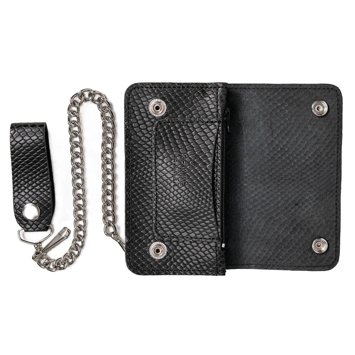 Hot Leathers WLF1009 Bifold Black Diamond  Wallet