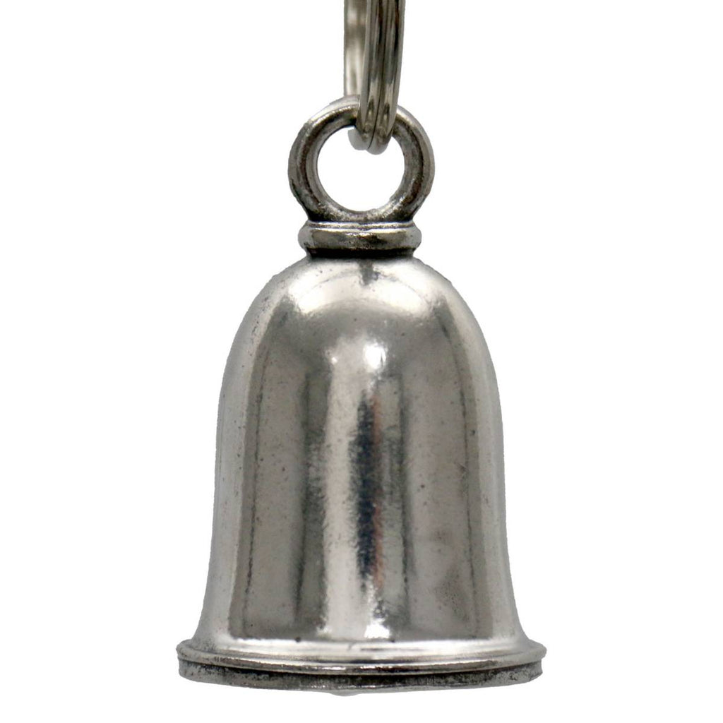 Milwaukee Leather MLB9057 Plain Motorcycle Good Luck Bell w/ Key Ring-Key Chain Accessory for Bikers