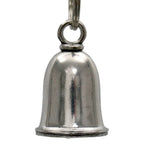 Milwaukee Leather MLB9057 Plain Motorcycle Good Luck Bell w/ Key Ring-Key Chain Accessory for Bikers