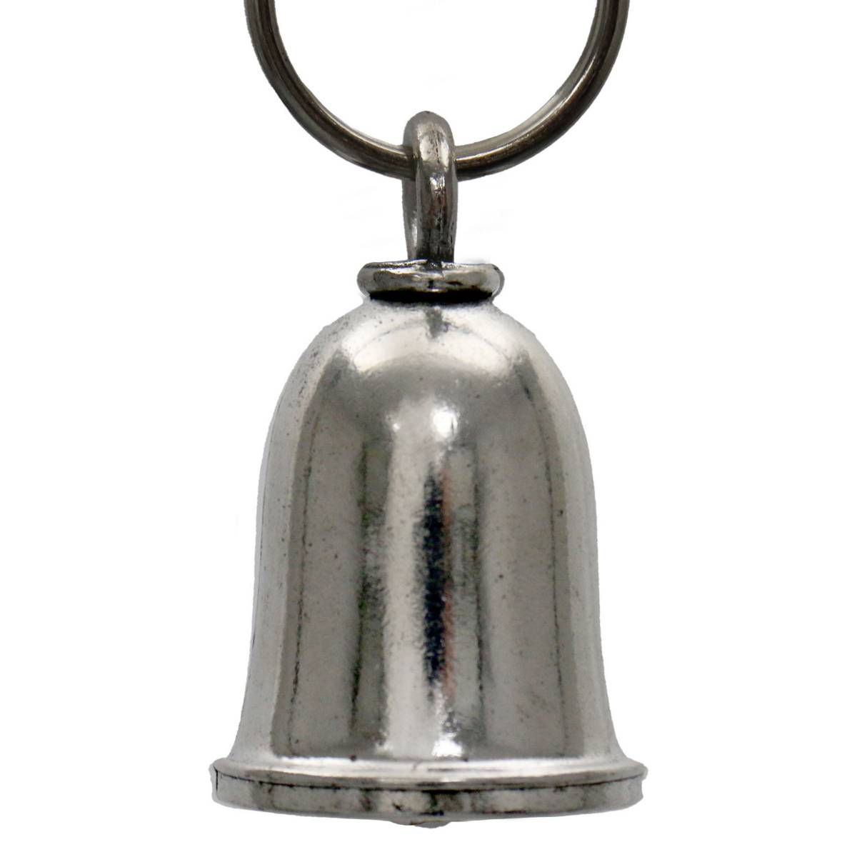 Milwaukee Leather MLB9057 Plain Motorcycle Good Luck Bell w/ Key Ring-Key Chain Accessory for Bikers