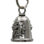 Milwaukee Leather MLB9082 Bulldog Motorcycle Good Luck Bell w/ Key Ring-Key Chain Accessory for Bikers