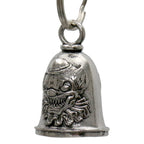 Milwaukee Leather MLB9113 Killa Clown Motorcycle Good Luck Bell w/ Key Ring-Key Chain Accessory for Bikers