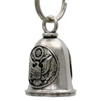 Milwaukee Leather MLB9147 US SEAL Motorcycle Good Luck Bell w/ Key Ring-Key Chain Accessory for Bikers