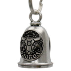 Milwaukee Leather MLB9165 Zodiac Taurus Motorcycle Good Luck Bell w/ Key Ring-Key Chain Accessory for Bikers