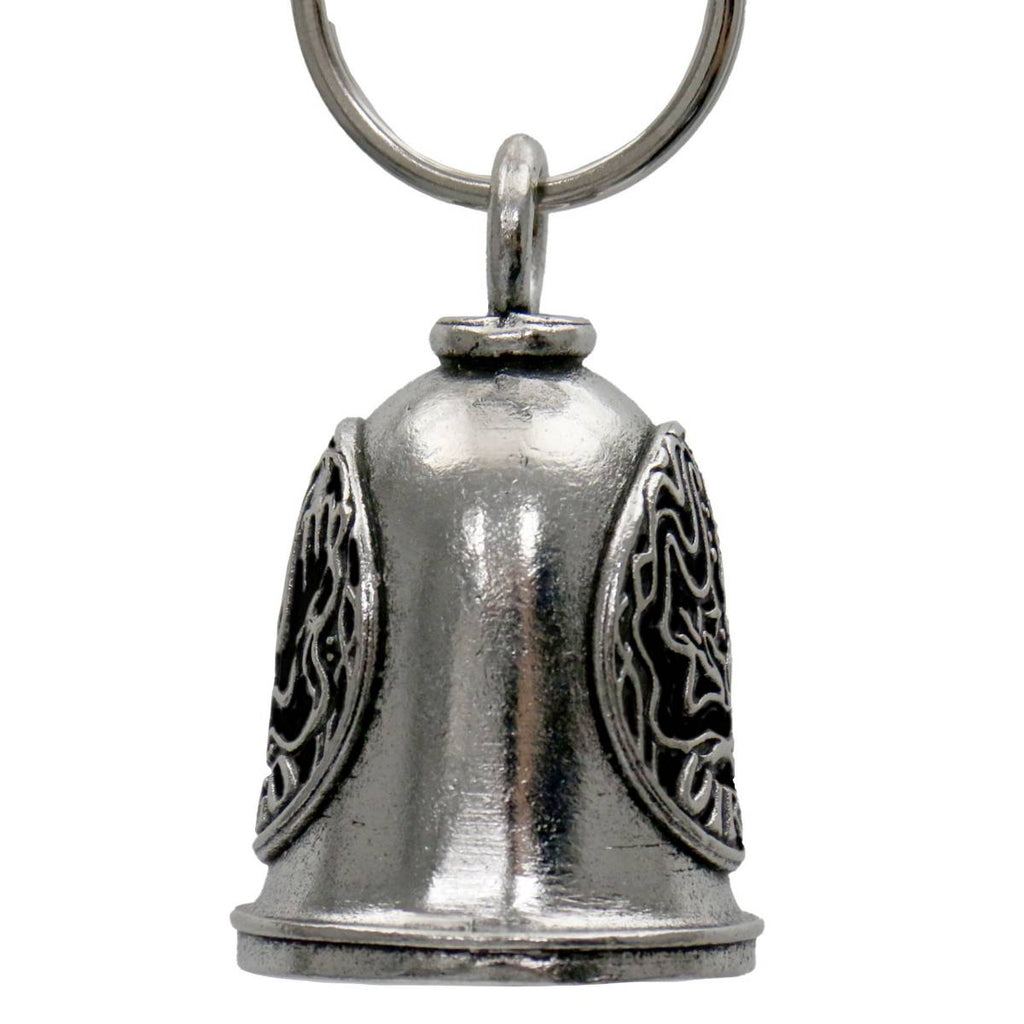 Milwaukee Leather MLB9166 Zodiac Virgo Motorcycle Good Luck Bell w/ Key Ring-Key Chain Accessory for Bikers