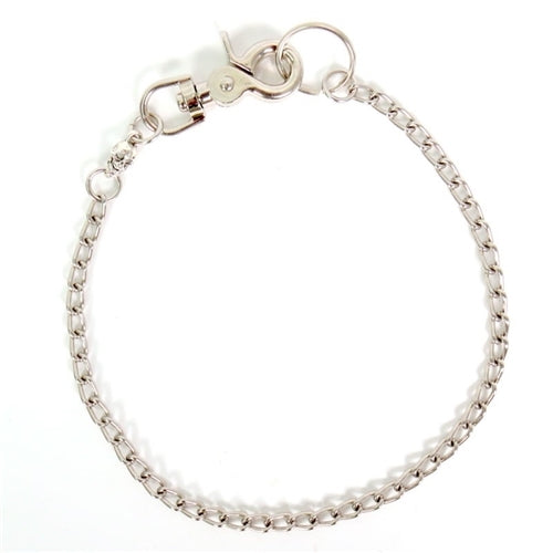 Hot Leathers CWA1031 Mini Skull 18 Wallet Chain-Chrome-PCS - GRP