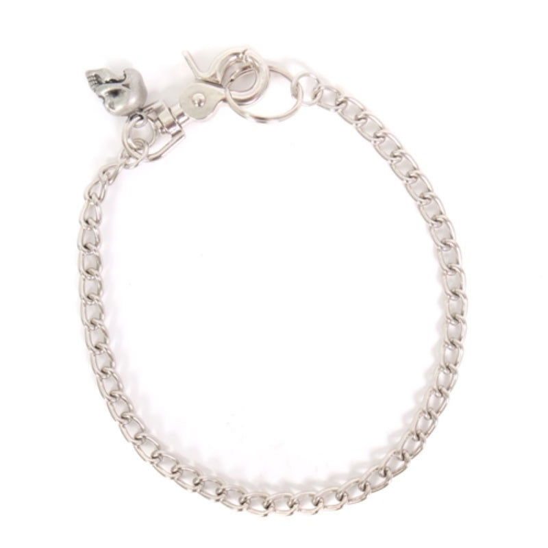 Hot Leathers CWA1036 Skull Charm 18 Wallet Chain-Chrome-PCS - GRP
