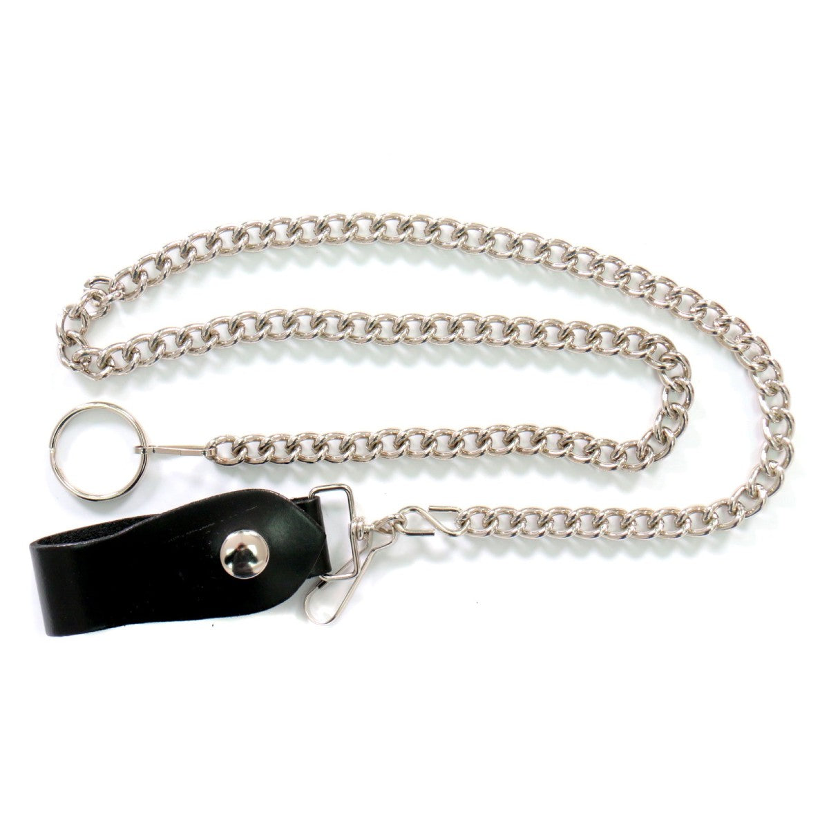 Hot Leathers CWA1042 30" Wallet Chain with Key Ring-Metal-PCS - GRP