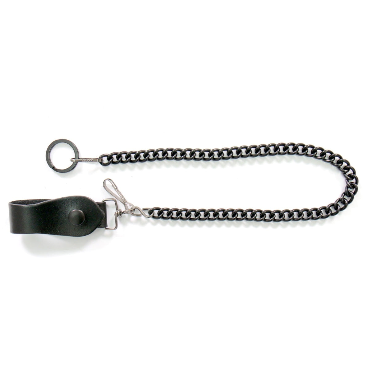 Hot Leathers CWA1045 18" Wallet Chain Black Metal-Metal-PCS - GRP
