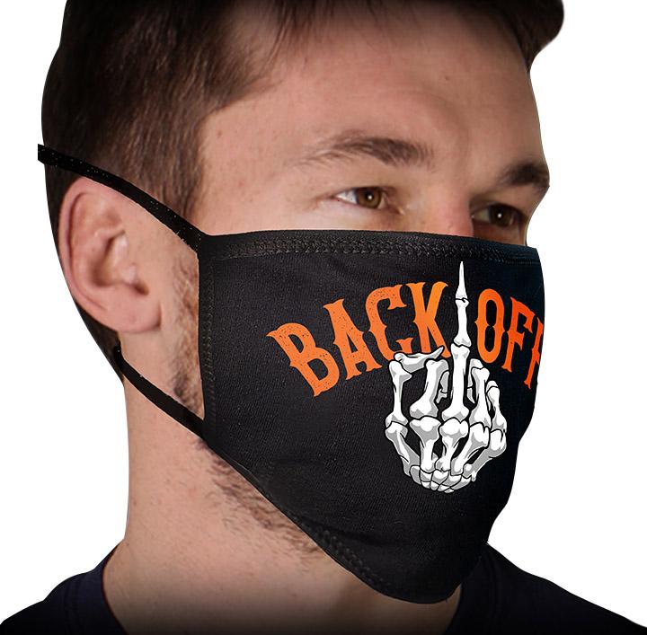 Hot Leathers Face Mask FACE MASK BACK OFF FMD1015
