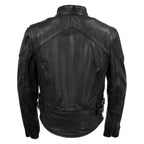 Milwaukee Leather USA MADE MLJKL5001 Women's Black Foxy Premium Motorcycle Leather Jacket with Vents