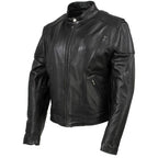 Milwaukee Leather USA MADE MLJKL5001 Women's Black Foxy Premium Motorcycle Leather Jacket with Vents