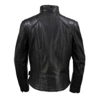 Milwaukee Leather USA MADE MLJKL5003 Women's Black Serene Clean Cut Premium Motorcycle Leather Jacket