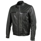 Milwaukee Leather USA MADE MLJKM5001 Men's Black Road Racer Premium Leather Motorcycle Jacket