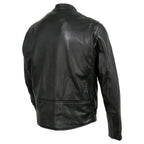 Milwaukee Leather USA MADE MLJKM5001 Men's Black Road Racer Premium Leather Motorcycle Jacket
