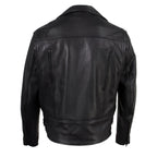 Milwaukee Leather USA MADE MLJKM5008 Men's Black Revolve Premium Leather Vented Motorcycle Jacket