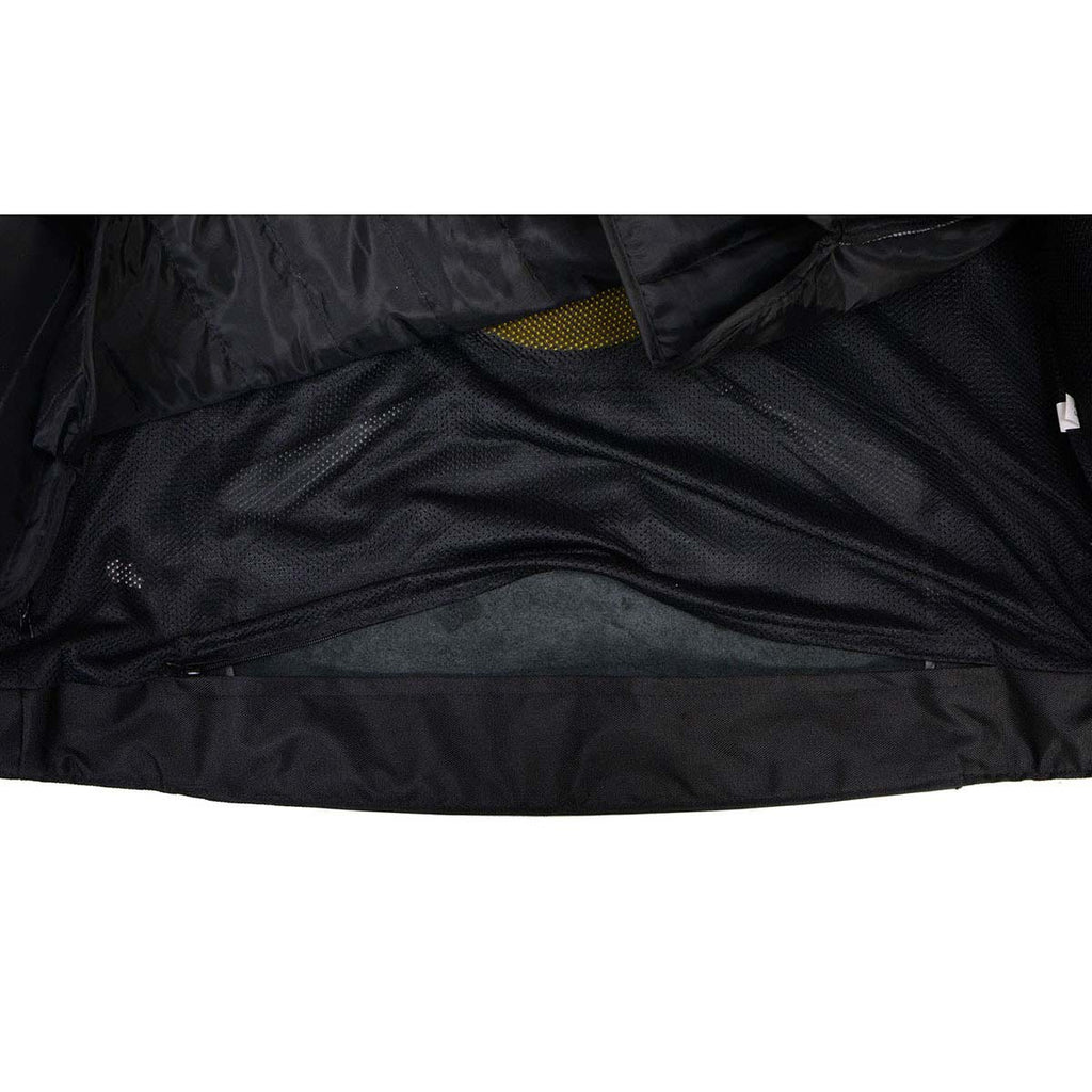 Milwaukee Leather Men's Stryde Black and Grey Matte Finish Racer Leather Motorcycle Jacket - LKM17024