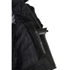 Milwaukee Leather Men's Stryde Black and Grey Matte Finish Racer Leather Motorcycle Jacket - LKM17024