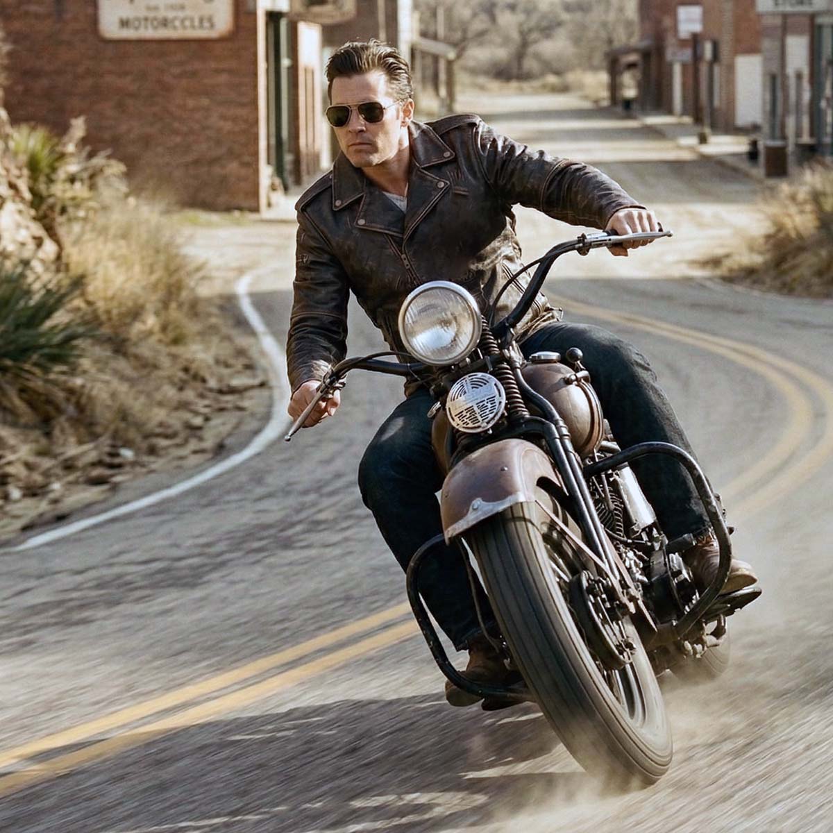 Milwaukee Leather Men's Live to Ride Classic Premium Leather CE Armored Motorcycle Jacket - Side Lace - LKM1707