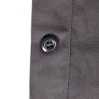 MMCC Men's Hardline Grey Black White Classic Mechanic Shirt - 100% Cotton w/ Microfiber Panel - MDM11619