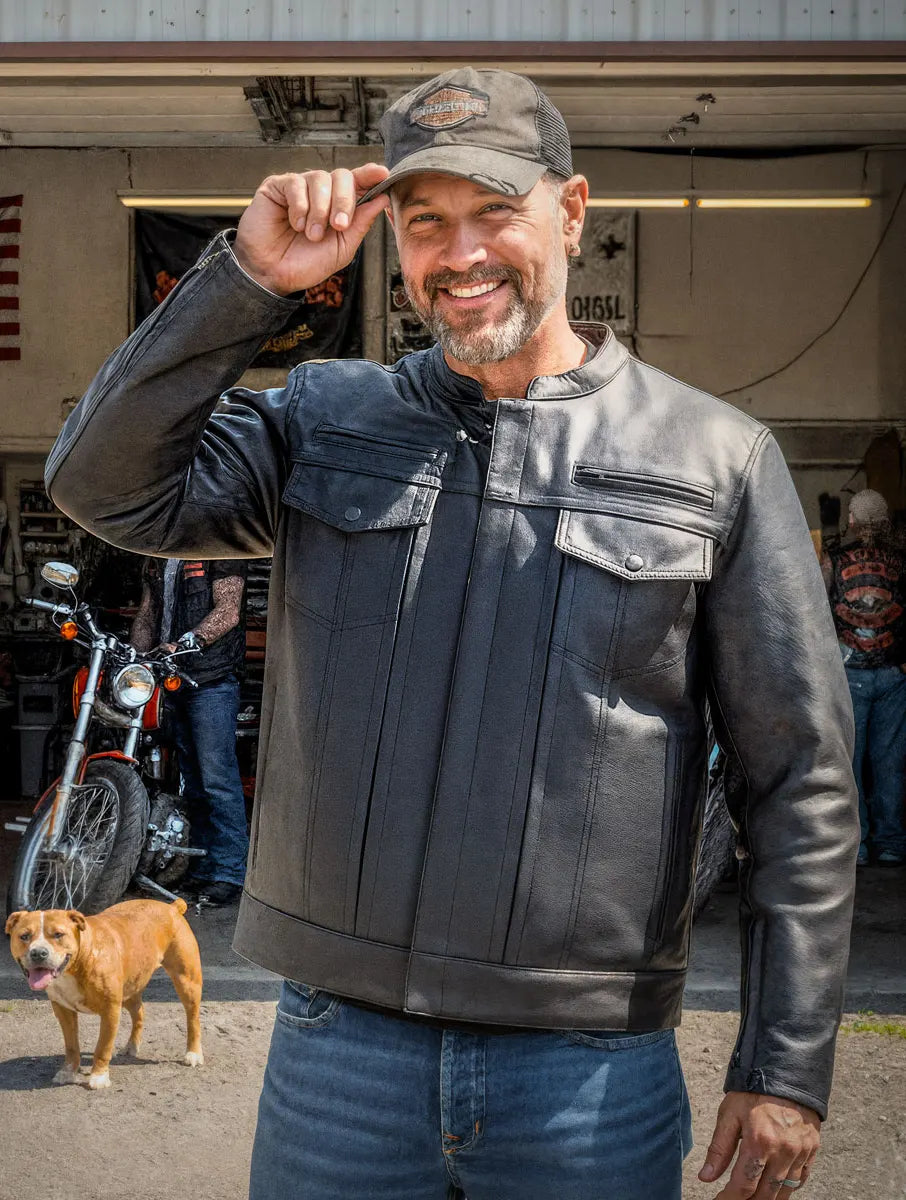 Hot Leathers - Motorcycle Leather Jackets & Vest, T-Shirts & Patches Hot Leathers - Motorcycle Leather Jackets & Vest, T-Shirts & Patches