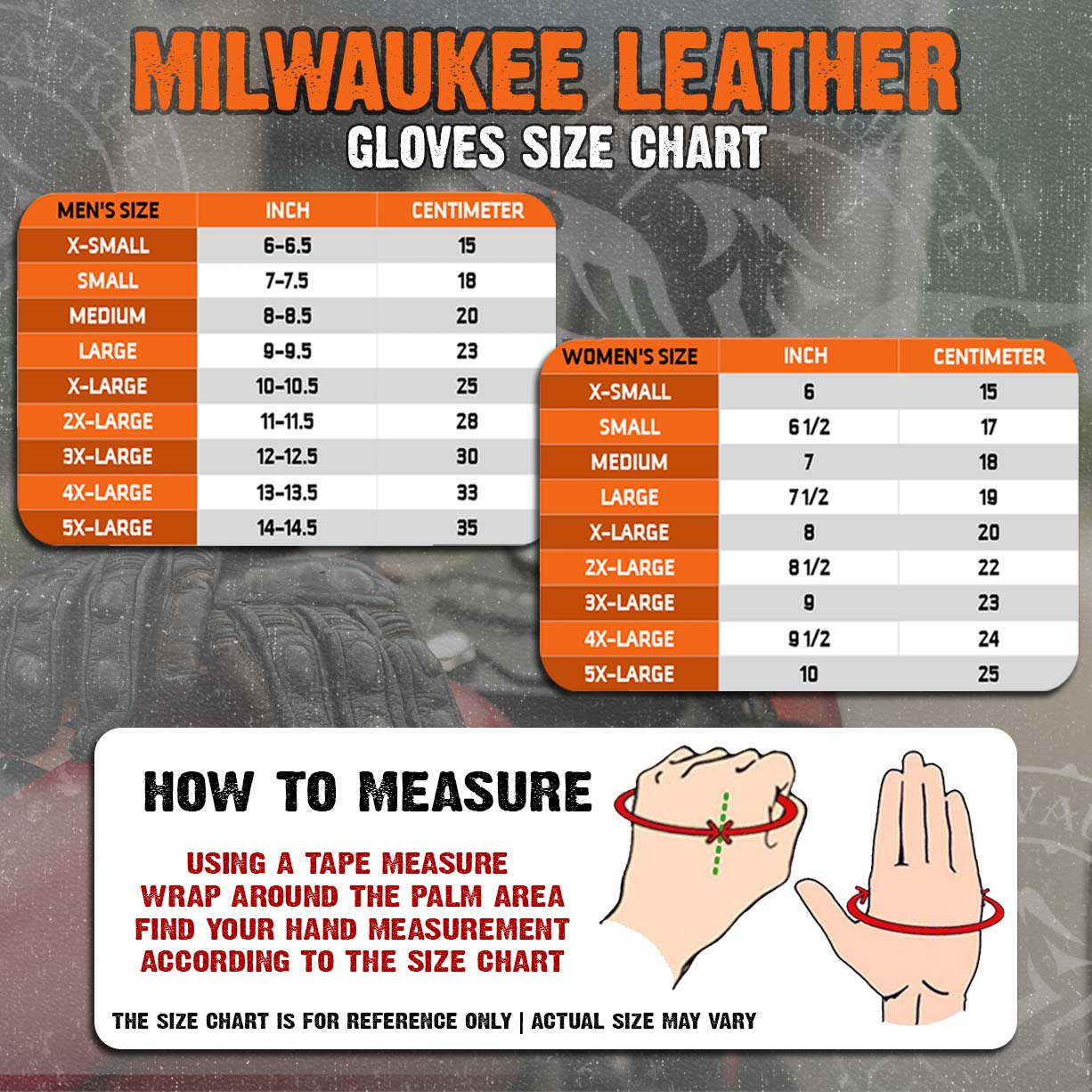 Milwaukee Leather Men's Yellow and Black Full Grain Deerskin Gloves - MG7543