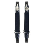 Milwaukee Leather MLA4016 Middle Finger Motorcycle Biker Elastic Bungee Clips for Chaps or Pants (Set of 2)