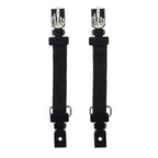 Milwaukee Leather MLA4016 Middle Finger Motorcycle Biker Elastic Bungee Clips for Chaps or Pants (Set of 2)