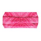 Milwaukee Leather | Bling Designed Wide Headbands-Headwraps for Women Biker bandana Classic Pink- MLA8005