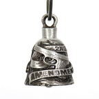 Milwaukee Leather MLB9001 '2nd Amendment' Motorcycle Good Luck Bell | Key Chain Accessory for Bikers