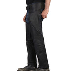 Milwaukee Leather USA MADE MLCHM5001 Men's Black Cloak Classic Premium Leather Motorcycle Chaps