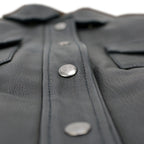 Milwaukee Leather MLL2600 Women's Black Premium Leather Shirt Style Jacket w/ Removable Liner