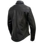 Milwaukee Leather MLL2600 Women's Black Premium Leather Shirt Style Jacket w/ Removable Liner