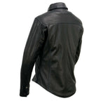 Milwaukee Leather MLL2600 Women's Black Premium Leather Shirt Style Jacket w/ Removable Liner
