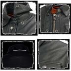 Milwaukee Leather MLL2600 Women's Black Premium Leather Shirt Style Jacket w/ Removable Liner