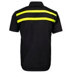 MMCC Men's Petrol Classic Mechanic Button Up Shirt - Dual Chest Pockets - Microfiber Panel - Rider Ready - MMC16005