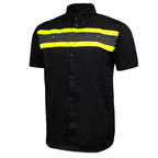 MMCC Men's Petrol Classic Mechanic Button Up Shirt - Dual Chest Pockets - Microfiber Panel - Rider Ready - MMC16007