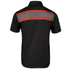 MMCC Men's Petrol Classic Mechanic Button Up Shirt - Dual Chest Pockets - Microfiber Panel - Rider Ready - MMC16008