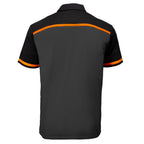 MMCC Men's Pit Line Mechanic Button Up Shirt - Dual Chest Pockets - Microfiber Panel - Rider Ready - MMC16023