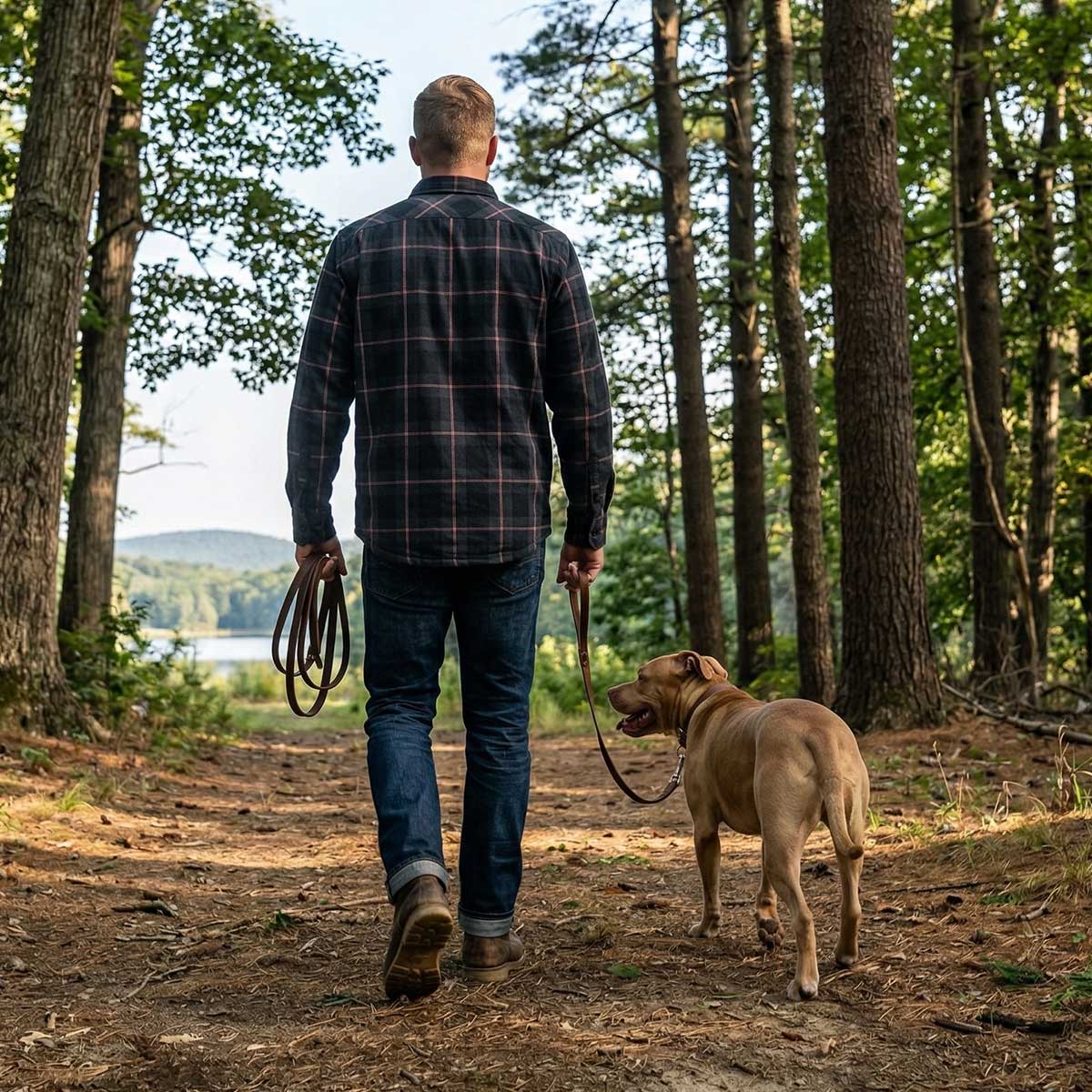 MMCC Men's Deadwood Reversible Flannel Shirt - 100% Cotton Snap Front Plaid w/ Chest and Hand Pockets - MNG11805