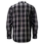 MMCC Men's Deadwood Reversible Flannel Shirt - 100% Cotton Snap Front Plaid w/ Chest and Hand Pockets - MNG11805