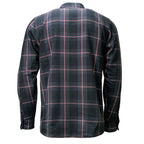 MMCC Men's Deadwood Reversible Flannel Shirt - 100% Cotton Snap Front Plaid w/ Chest and Hand Pockets - MNG11805