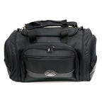 Milwaukee Leather MP8117 Large Black Textile Motorcycle Duffle Style Roll Bag