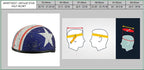 Milwaukee Performance Helmets MPH9774DOT Vintage Star DOT Half Face Helmet