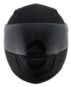 Milwaukee Performance Helmets MPH9800DOT Velocity Full Face Matte Black Helmet