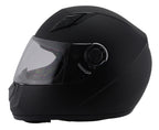 Milwaukee Performance Helmets MPH9800DOT Velocity Full Face Matte Black Helmet